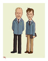 "The Good Guys: Hart & Cohle" by Mark Chilcott - Hero Complex Gallery

