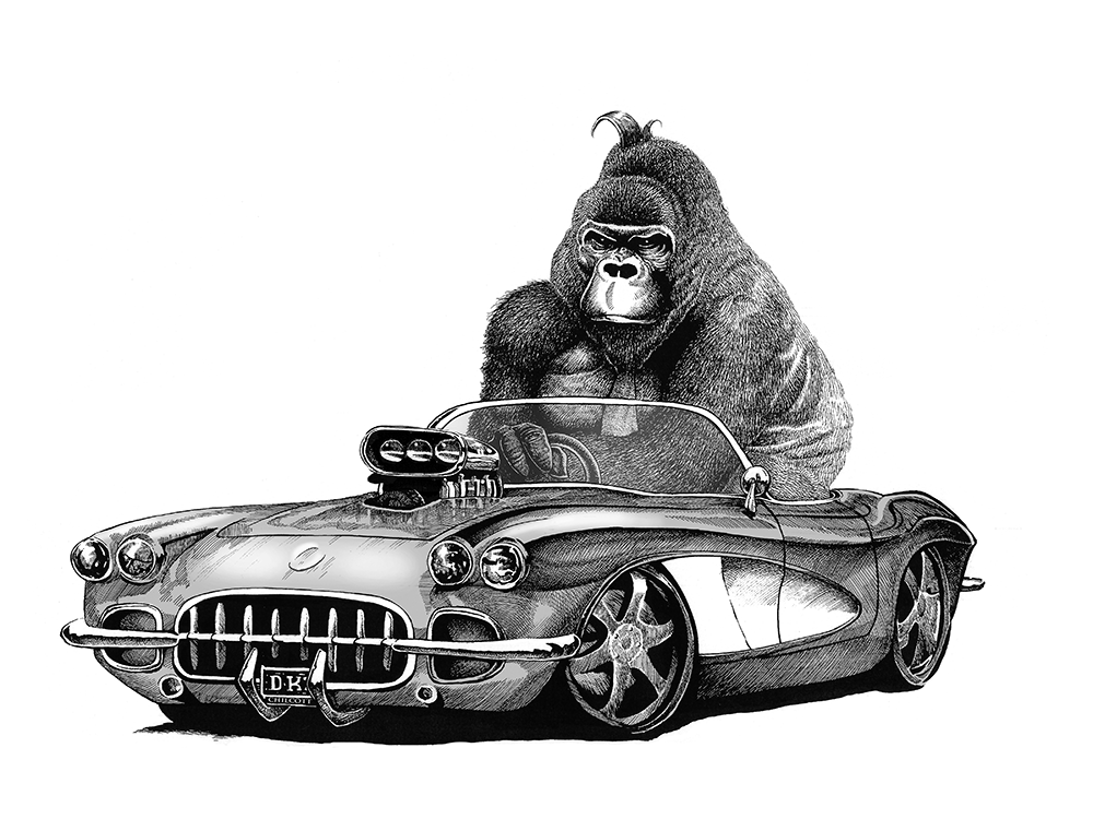 "DK-1" by Mark Chilcott - Hero Complex Gallery