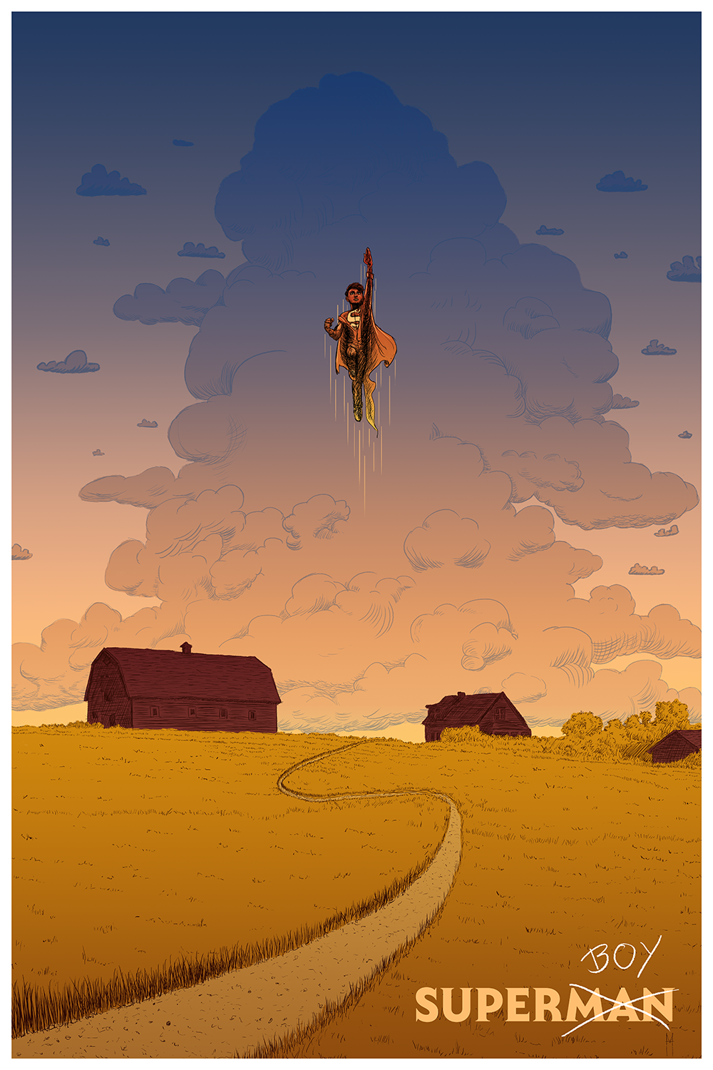 "Superboy" by Mark Hill