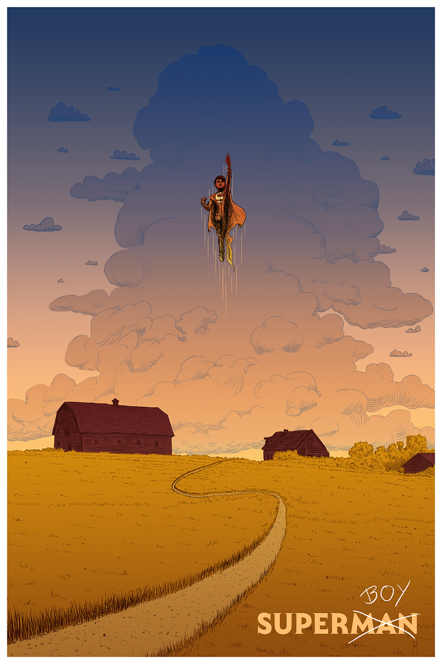 "Superboy" by Mark Hill