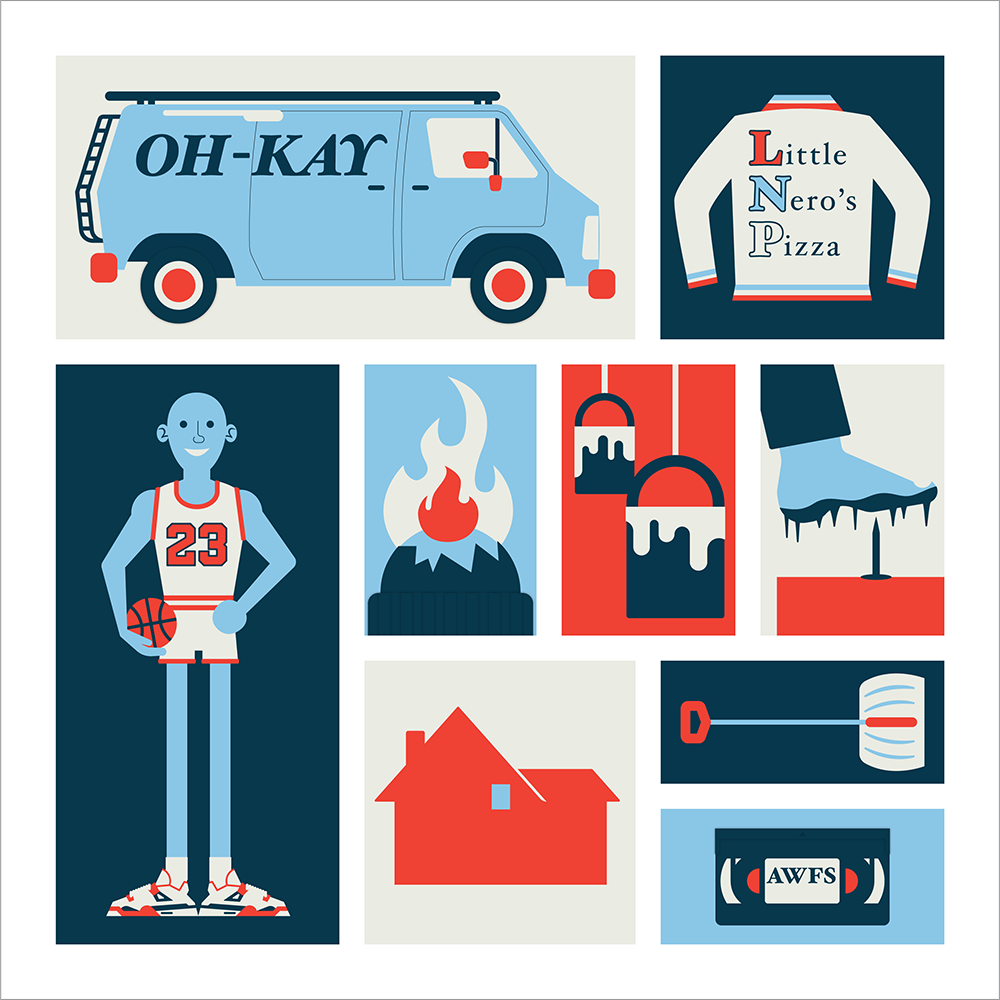 "I Made My Family Disappear" Print by Mark Morris