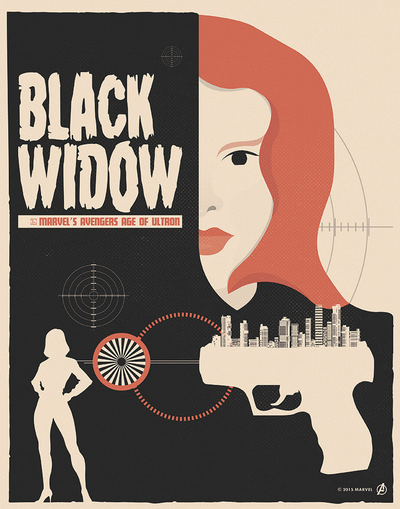 "Black Widow" by Matt Needle - Hero Complex Gallery
