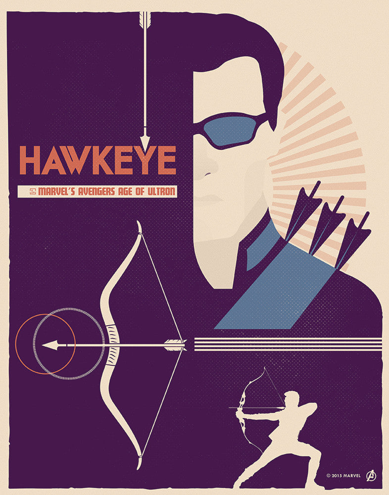 "Hawkeye" by Matt Needle - Hero Complex Gallery