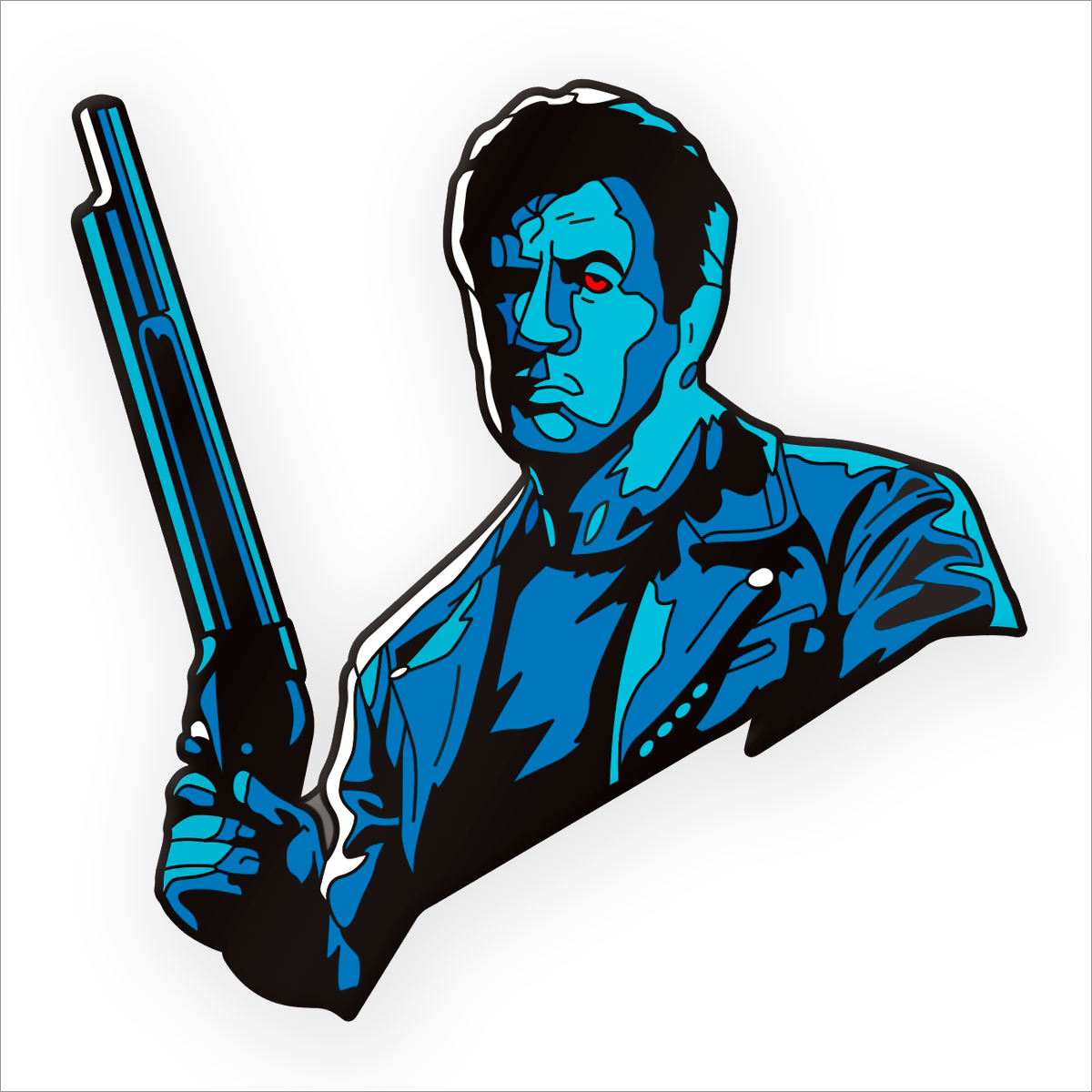153. "Stallone T2" Pin by Matt Ryan Tobin - Hero Complex Gallery