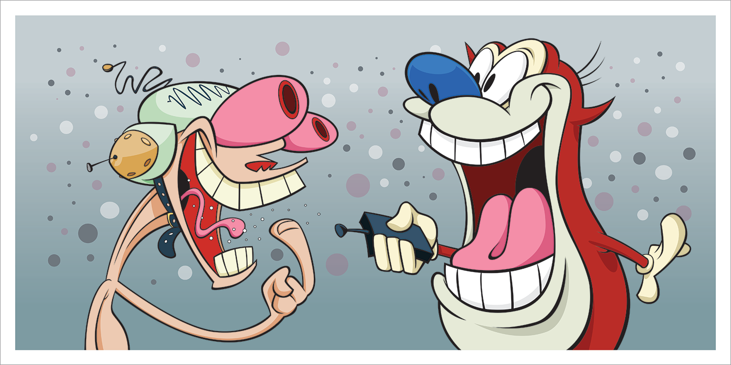 "Happy Happy Joy Joy" by Matt Can Draw