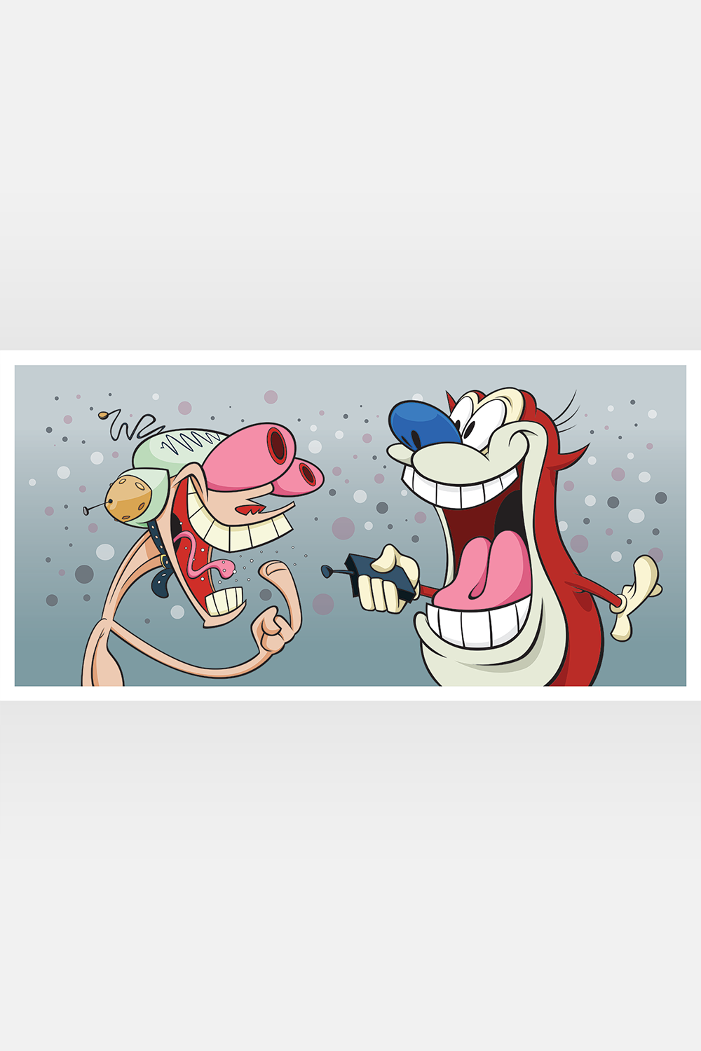 "Happy Happy Joy Joy" by Matt Can Draw