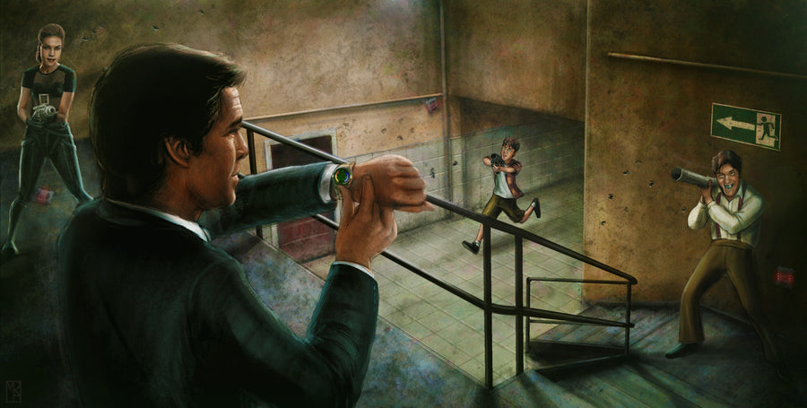 "Goldeneye" by Matthew Rabalais - Hero Complex Gallery
