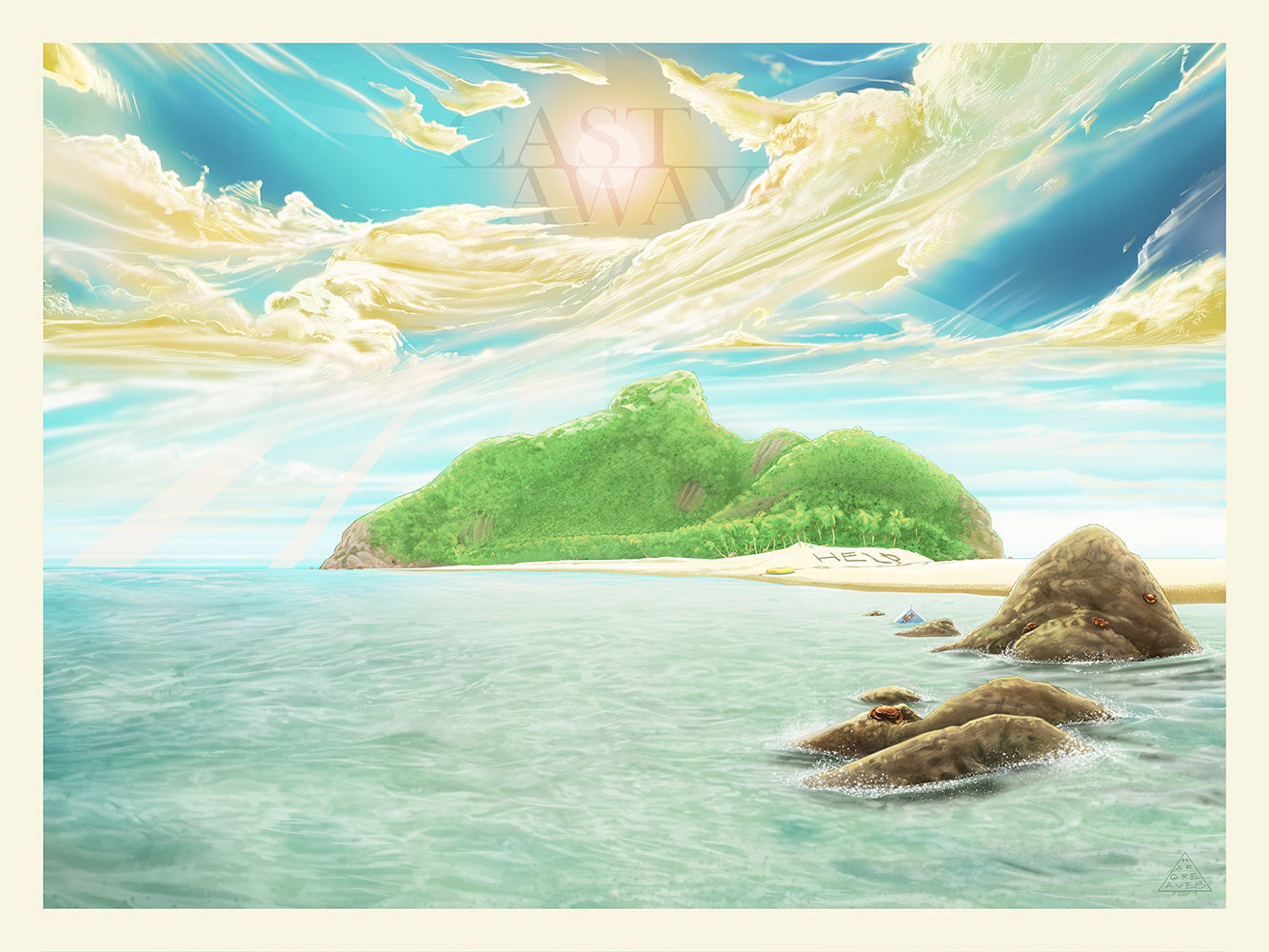 "Cast Away" Horizontal Variant by Maxwell Hargreaves