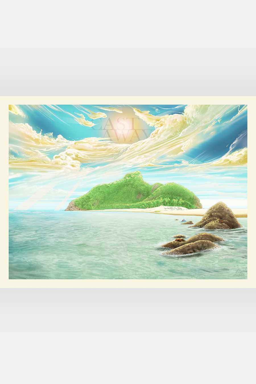 "Cast Away" Horizontal Variant by Maxwell Hargreaves