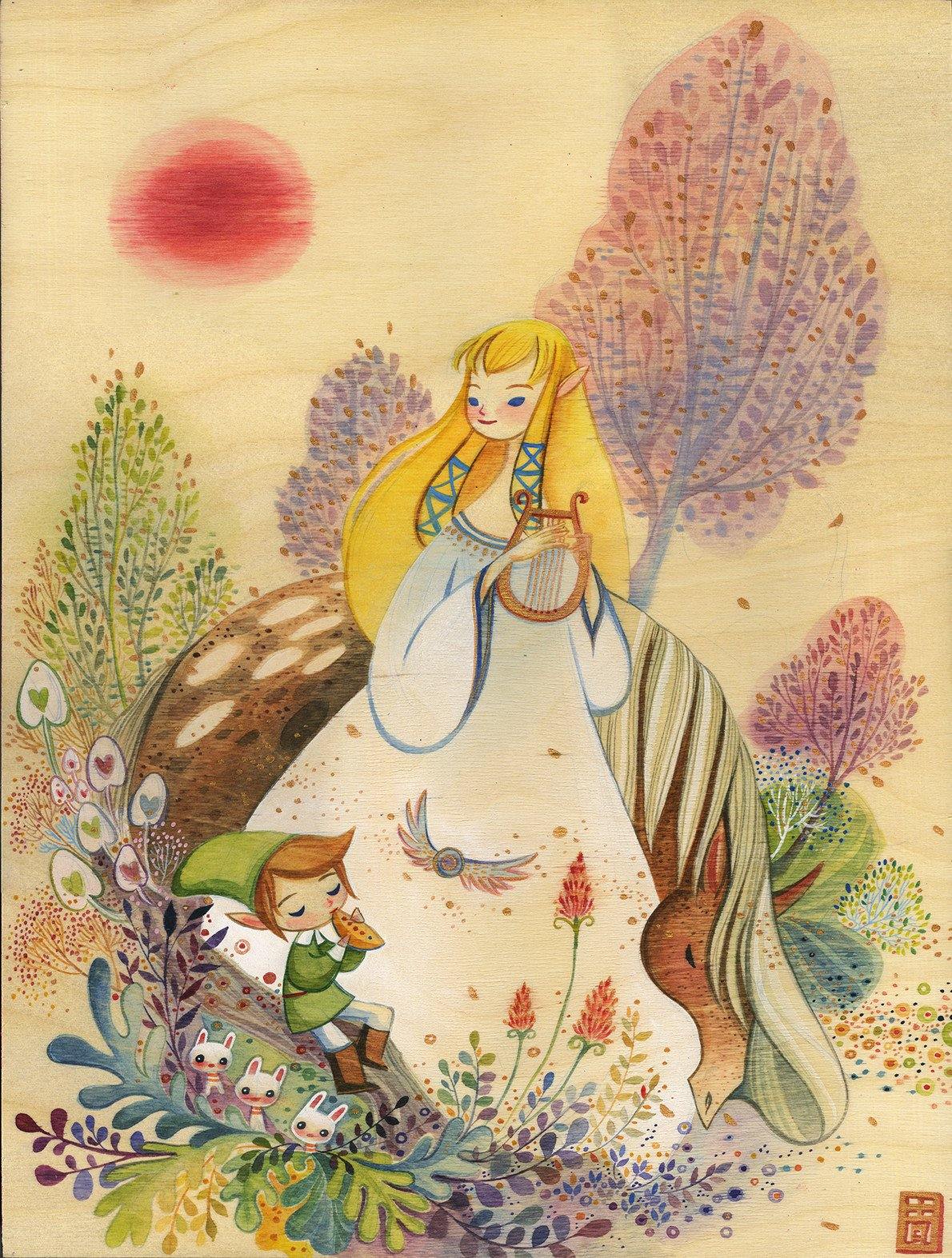 "Magic Meadow" by Alina Chau - Hero Complex Gallery