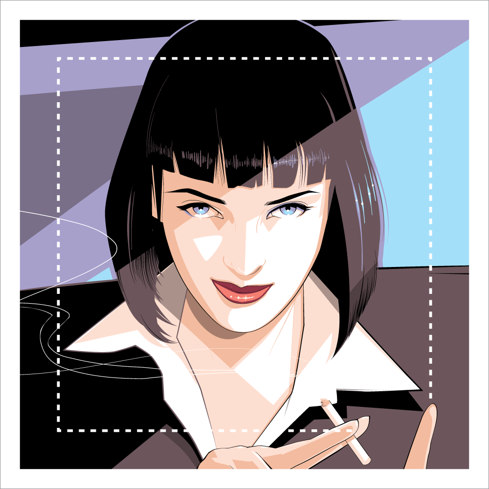 "Mia" Square by Craig Drake - Hero Complex Gallery