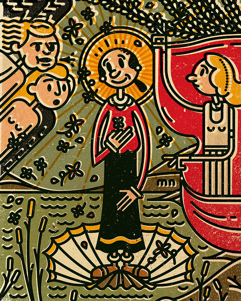 "Birth of Olive" by KOMBOH - Hero Complex Gallery