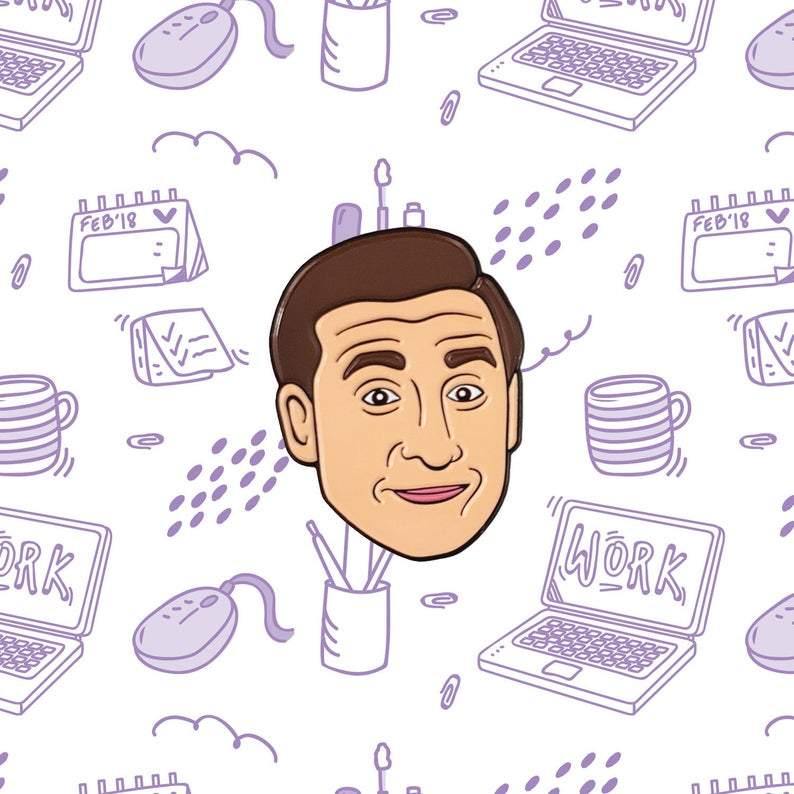 529. "Michael Scott" Pin by Goellnerd Pins - Hero Complex Gallery