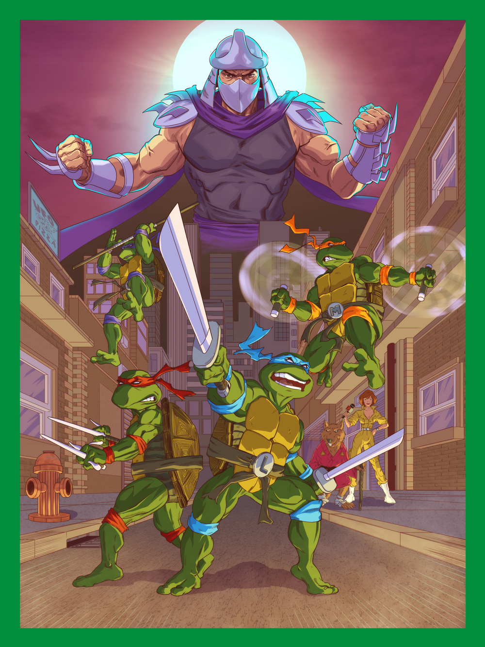 "HEROES IN A HALF SHELL" by Mike McGee