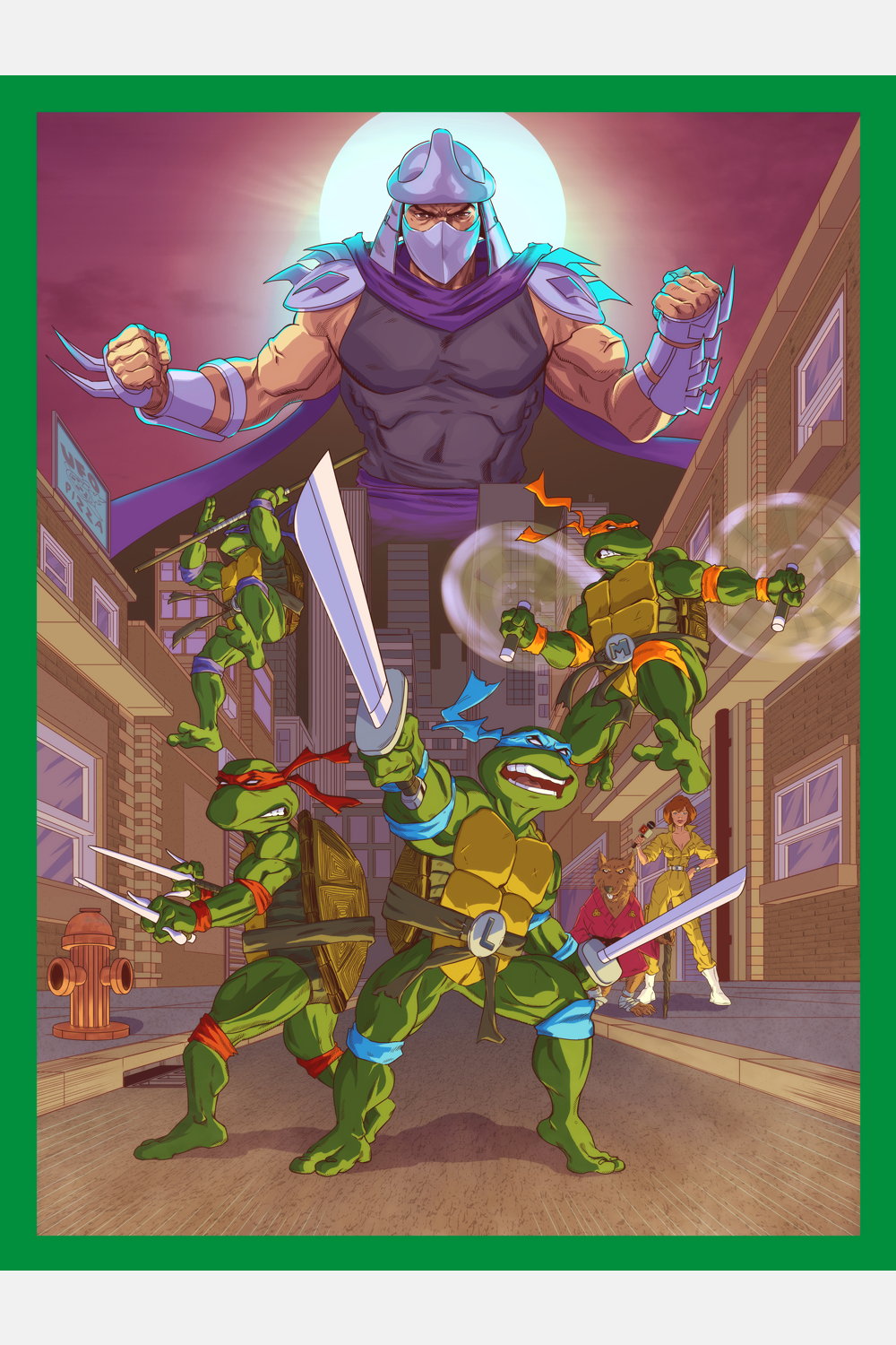 "HEROES IN A HALF SHELL" by Mike McGee