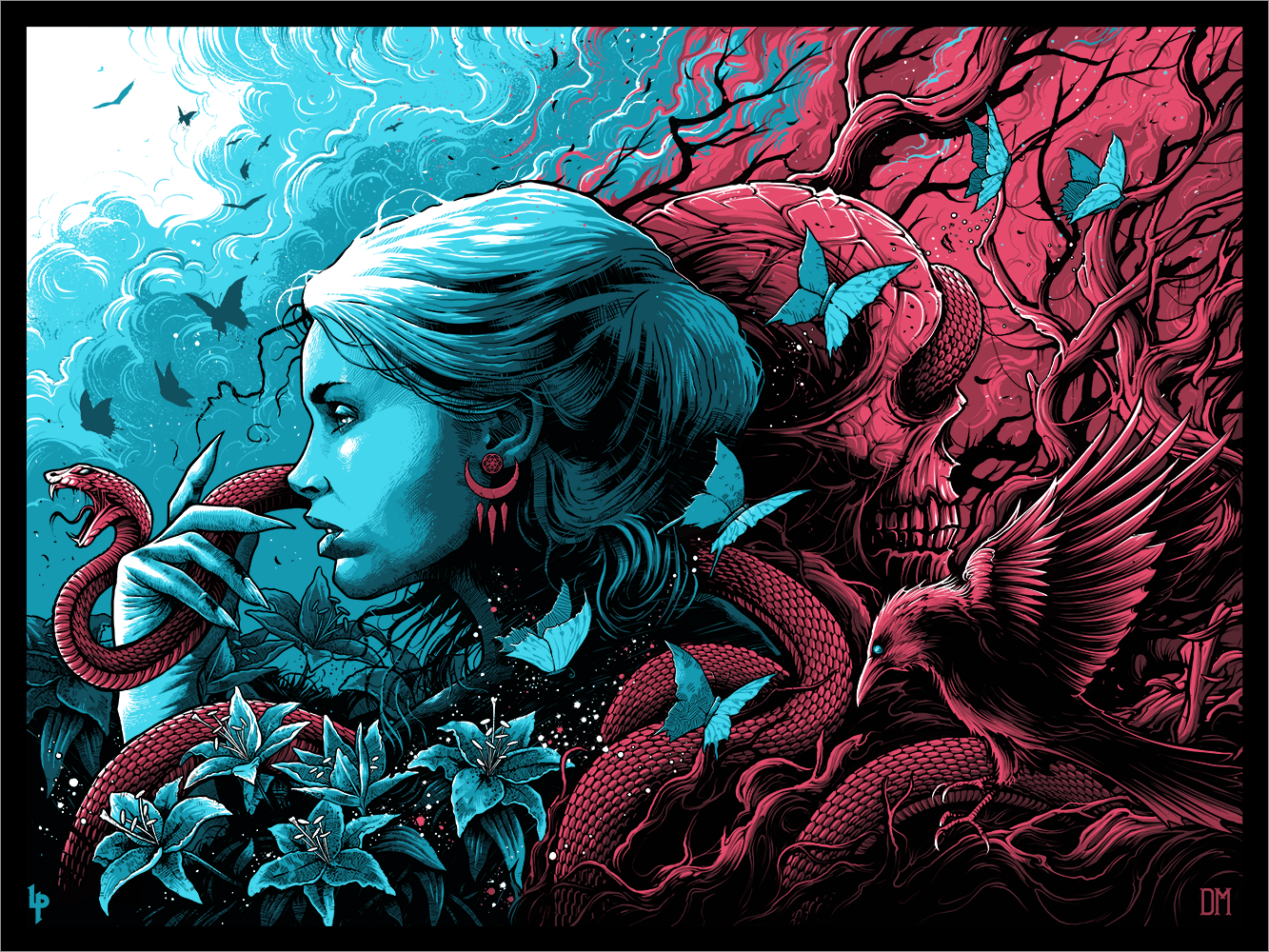 "HYBRID" by Dan Mumford & Luke Preece - Hero Complex Gallery