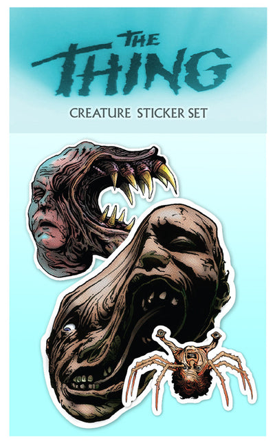 "The Thing Creature Sticker Set" by Nathan Anderson (NAARRT) - Hero Complex Gallery
