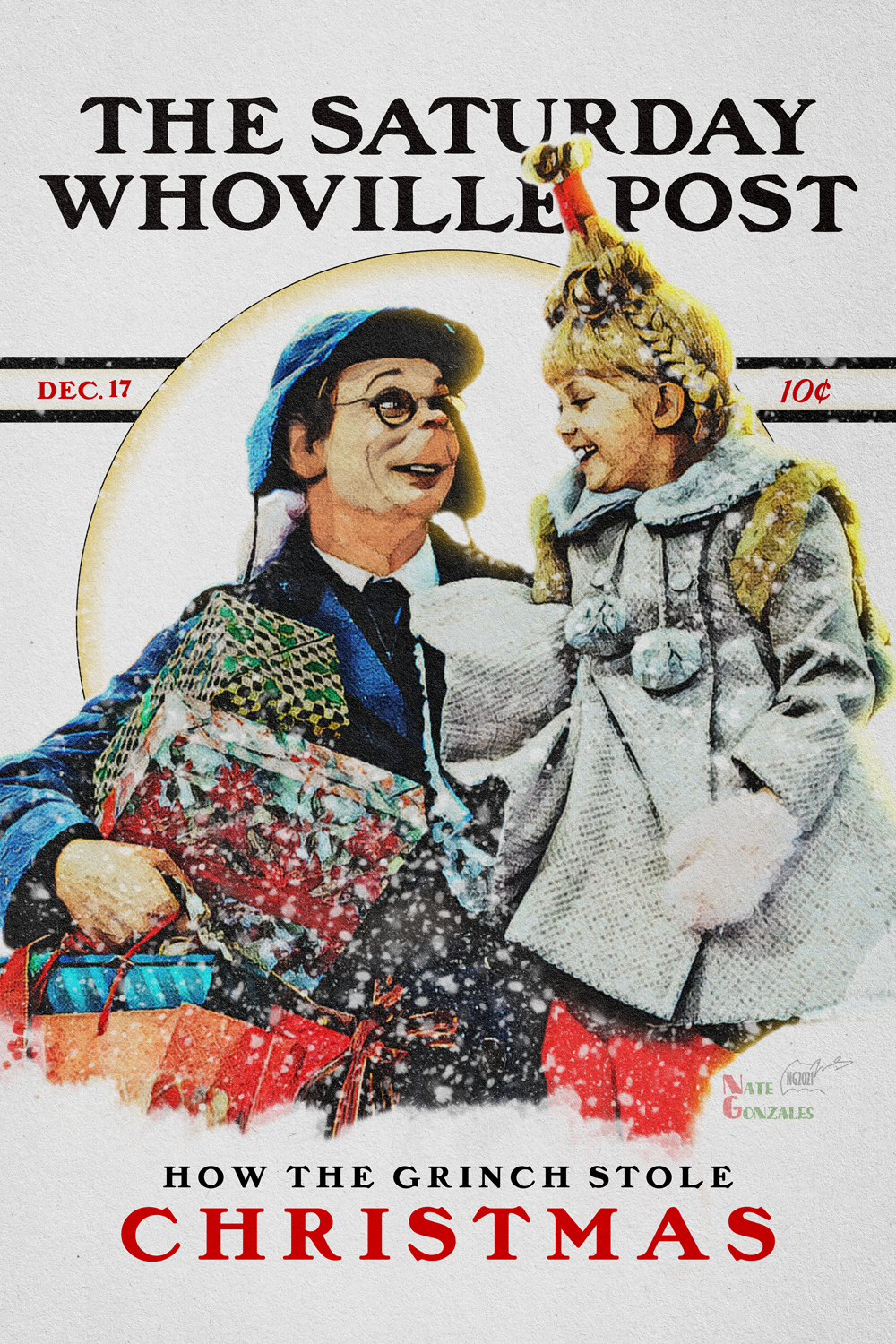 "The Saturday Whoville Post" The Whos Edition by Nate Gonzales - (The Dark Nate Returns)