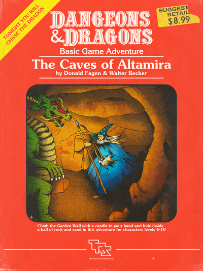 "Dangeons & Dragons: The Caves of Altamira" by Nate Moon Life