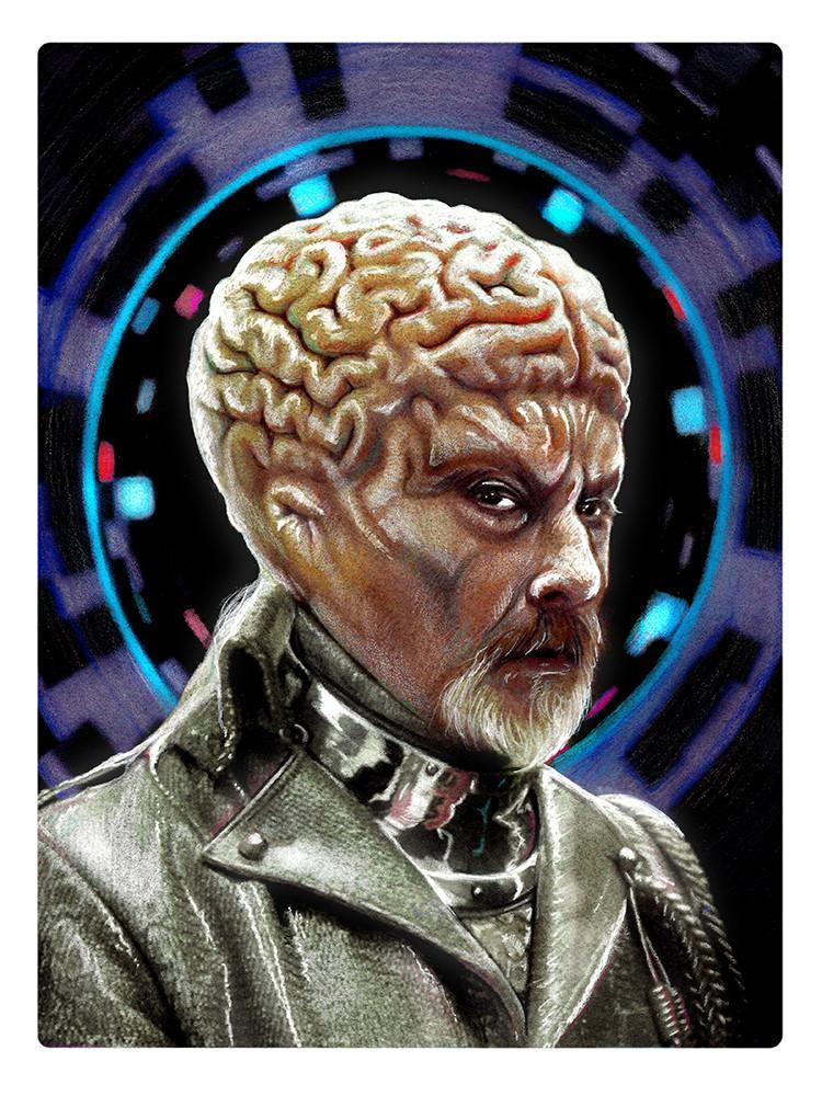 "Brain Alien" by Nathan Anderson (NAARRT) - Hero Complex Gallery
