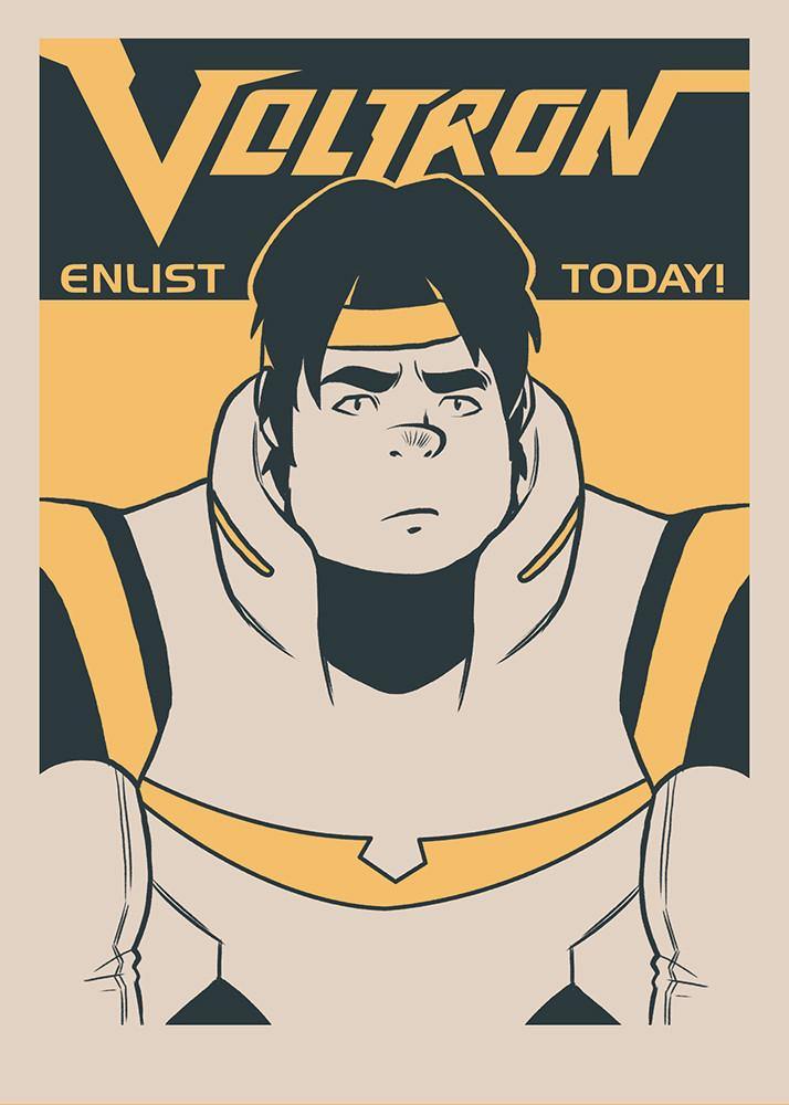 "Enlist Today! – Tsuyoshi “Hunk” Garrett" by Nathan J. Anderson - Hero Complex Gallery
