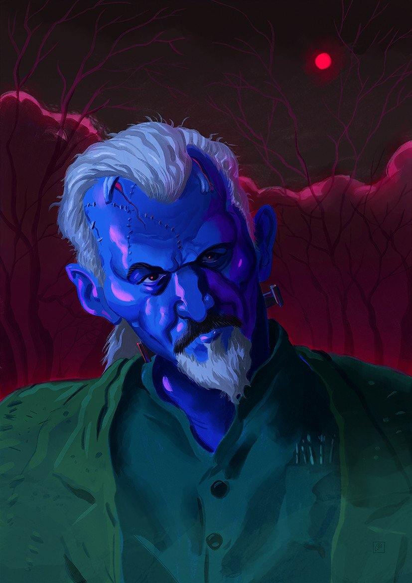 "Monster Master" by Nelson Cordeiro - Hero Complex Gallery
