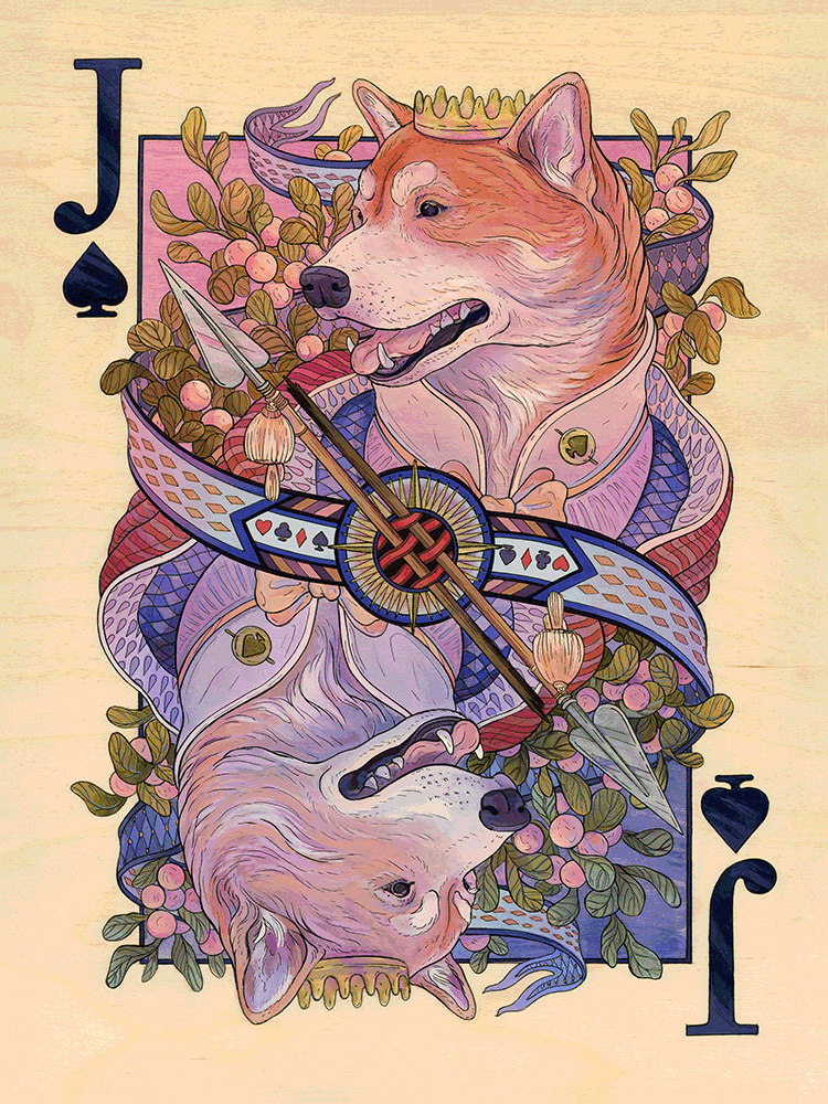 Jack of Spades by Nicole Gustafsson - Hero Complex Gallery