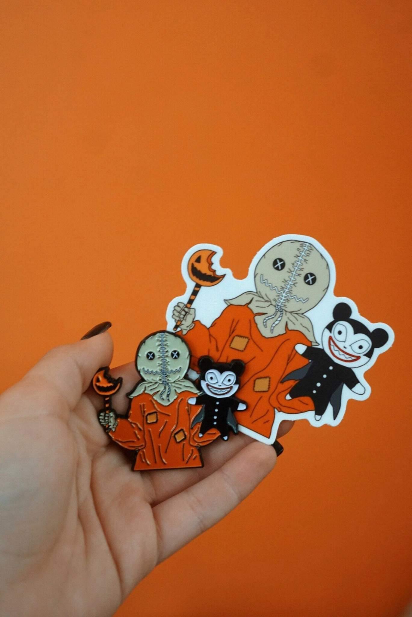 711. "Nightmare Before Trick'mas" Pin by Lively Ghosts - Hero Complex Gallery