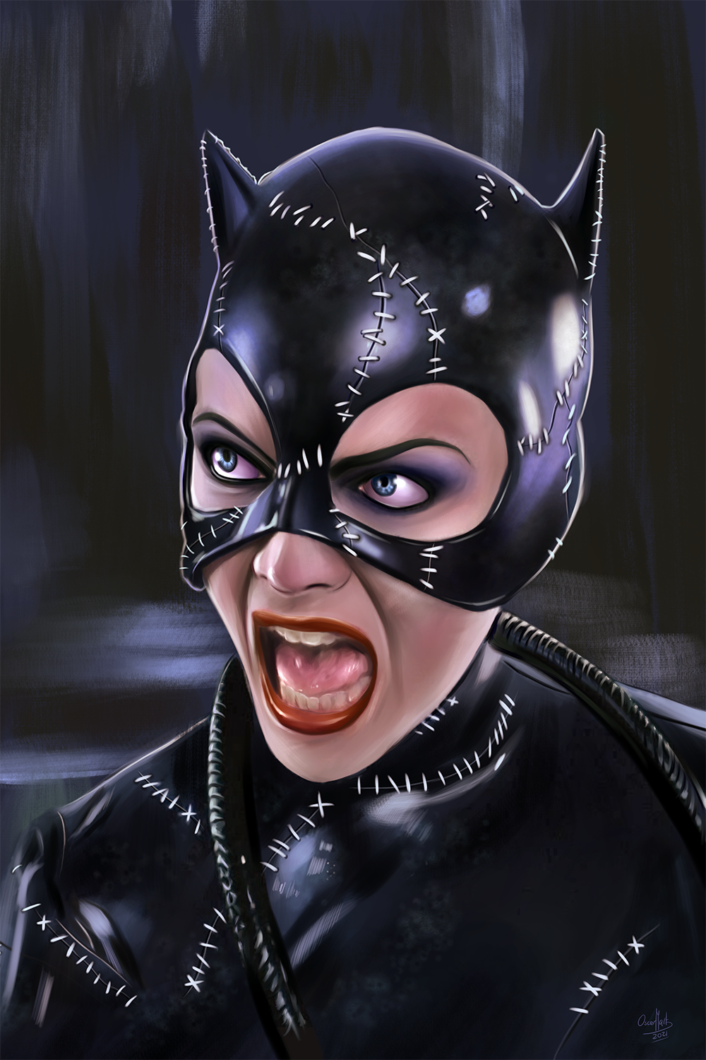 "Catwoman" by Oscar Martínez