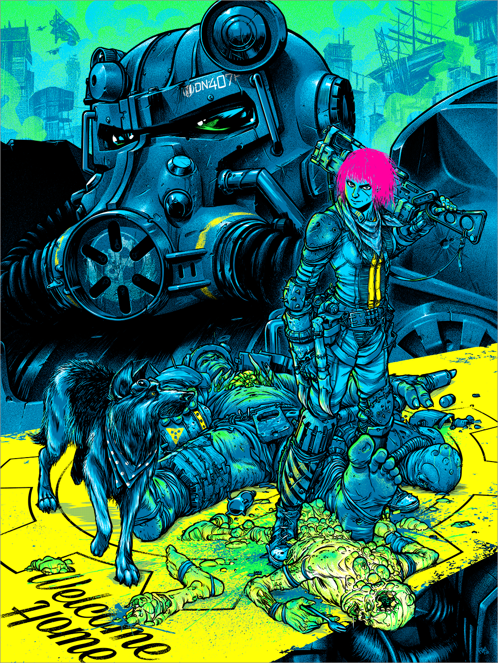 "Welcome Home" by Pye Parr - Hero Complex Gallery