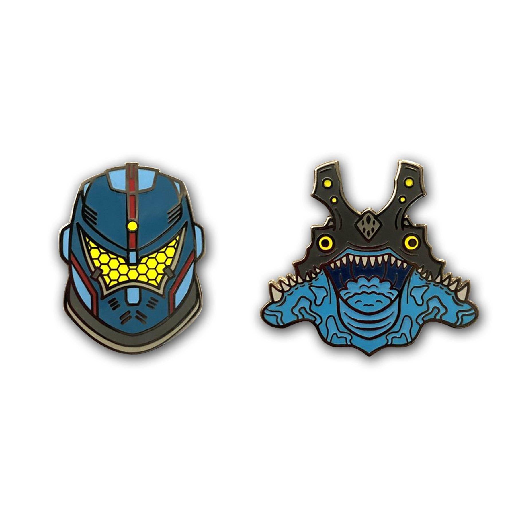 503. "Pacific" GID Pin Set by Ursa Major Supply - Hero Complex Gallery