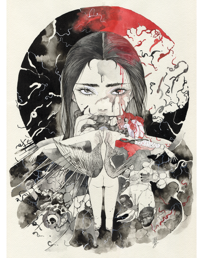 "Shinshoku" by Peach MoMoKo - Hero Complex Gallery