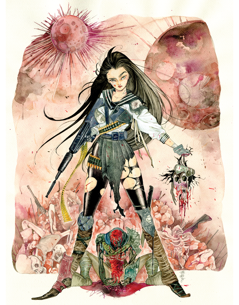 "Warrior" by Peach MoMoKo - Hero Complex Gallery