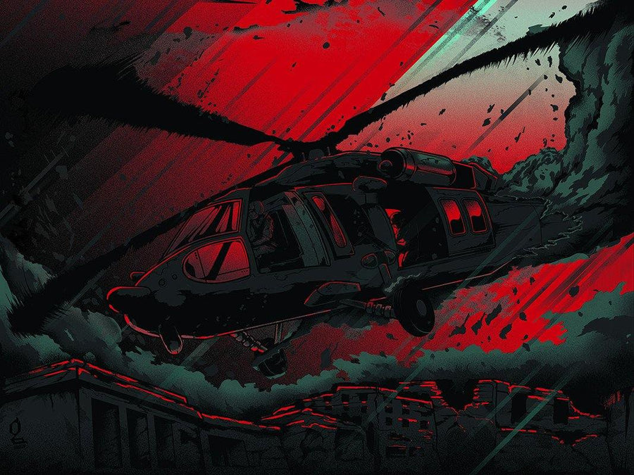 "61 Going Down" by Peter Gutierrez - Hero Complex Gallery
