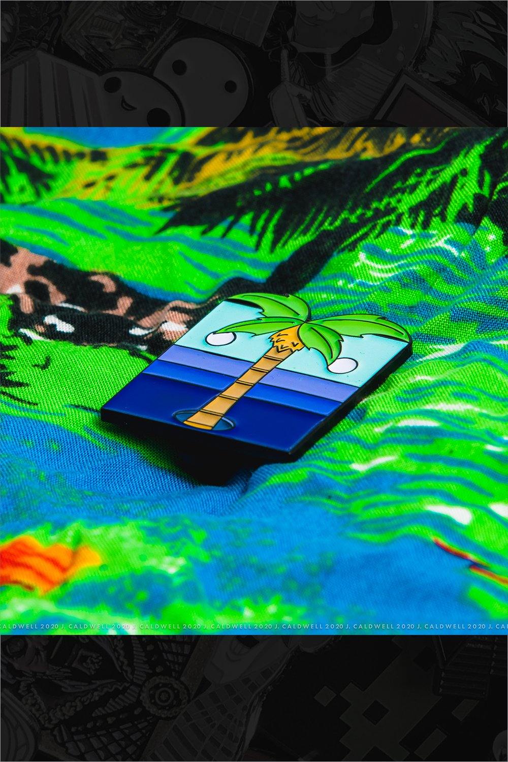 745. "Sweet Tooth Hotel - Blues Palmtree" Pin by Pin Stash - Hero Complex Gallery