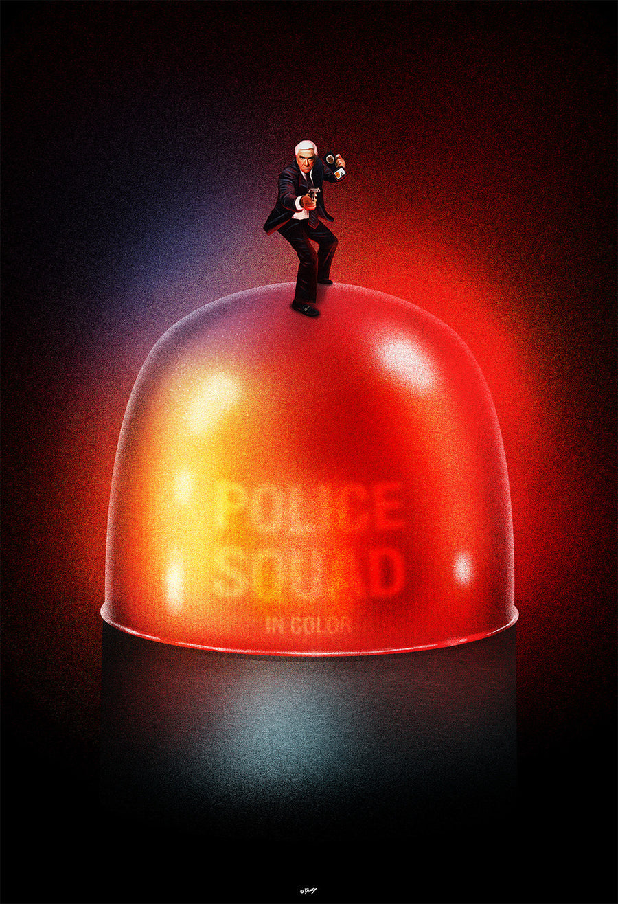 "Police Squad in Color" by Doaly $40.00 - Hero Complex Gallery
