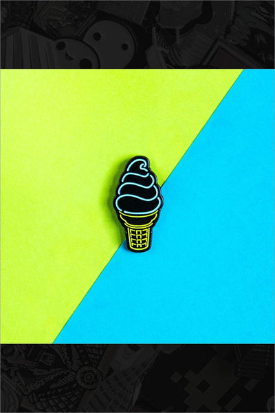 327. "Neon Ice Cream" Pin by Pop Rocket Creations - Hero Complex Gallery