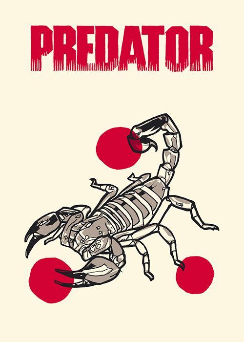 "PREDATOR" (Ages 4 and Up Series 7) Handbill Set by New Flesh - Hero Complex Gallery