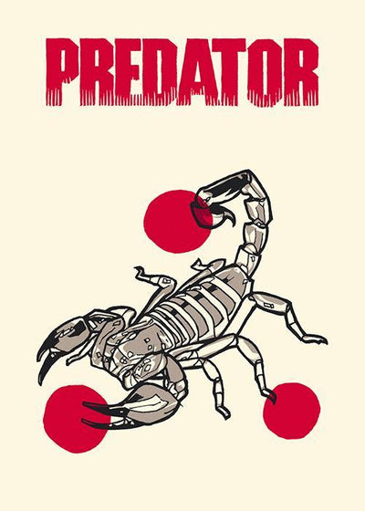 "PREDATOR" (Ages 4 and Up Series 7) Handbill Set by New Flesh - Hero Complex Gallery