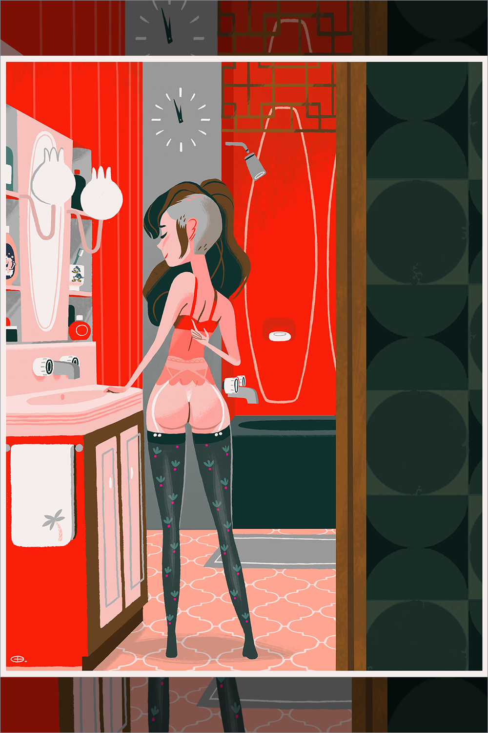 "Bathroom" by Glen Brogan - Hero Complex Gallery