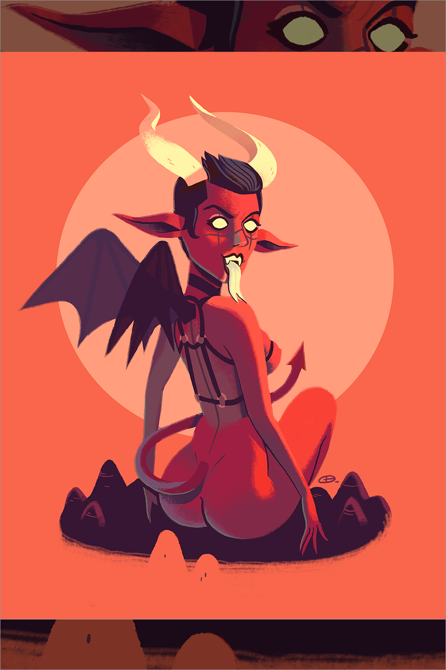 "Demon" by Glen Brogan - Hero Complex Gallery