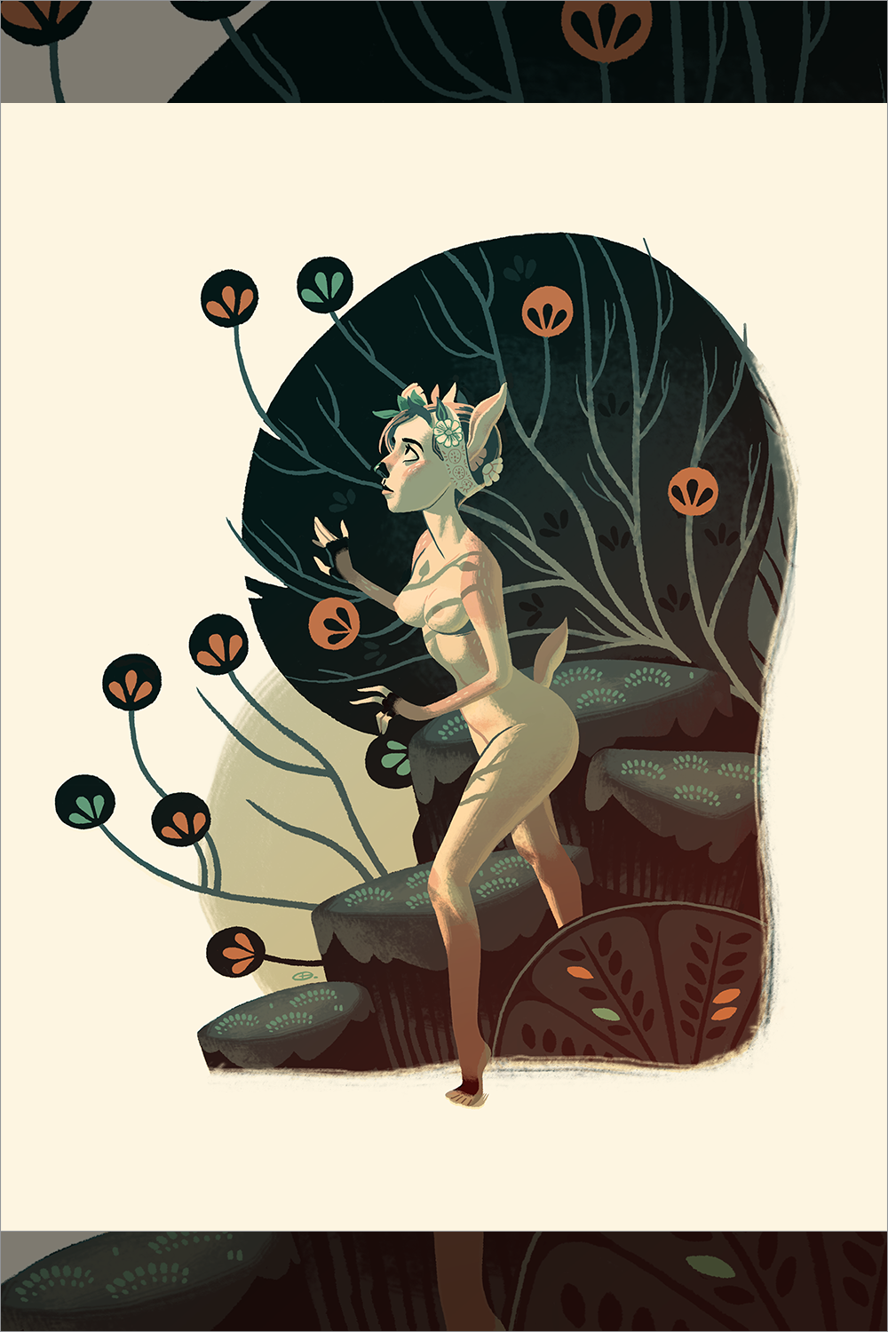 "Faun" by Glen Brogan - Hero Complex Gallery