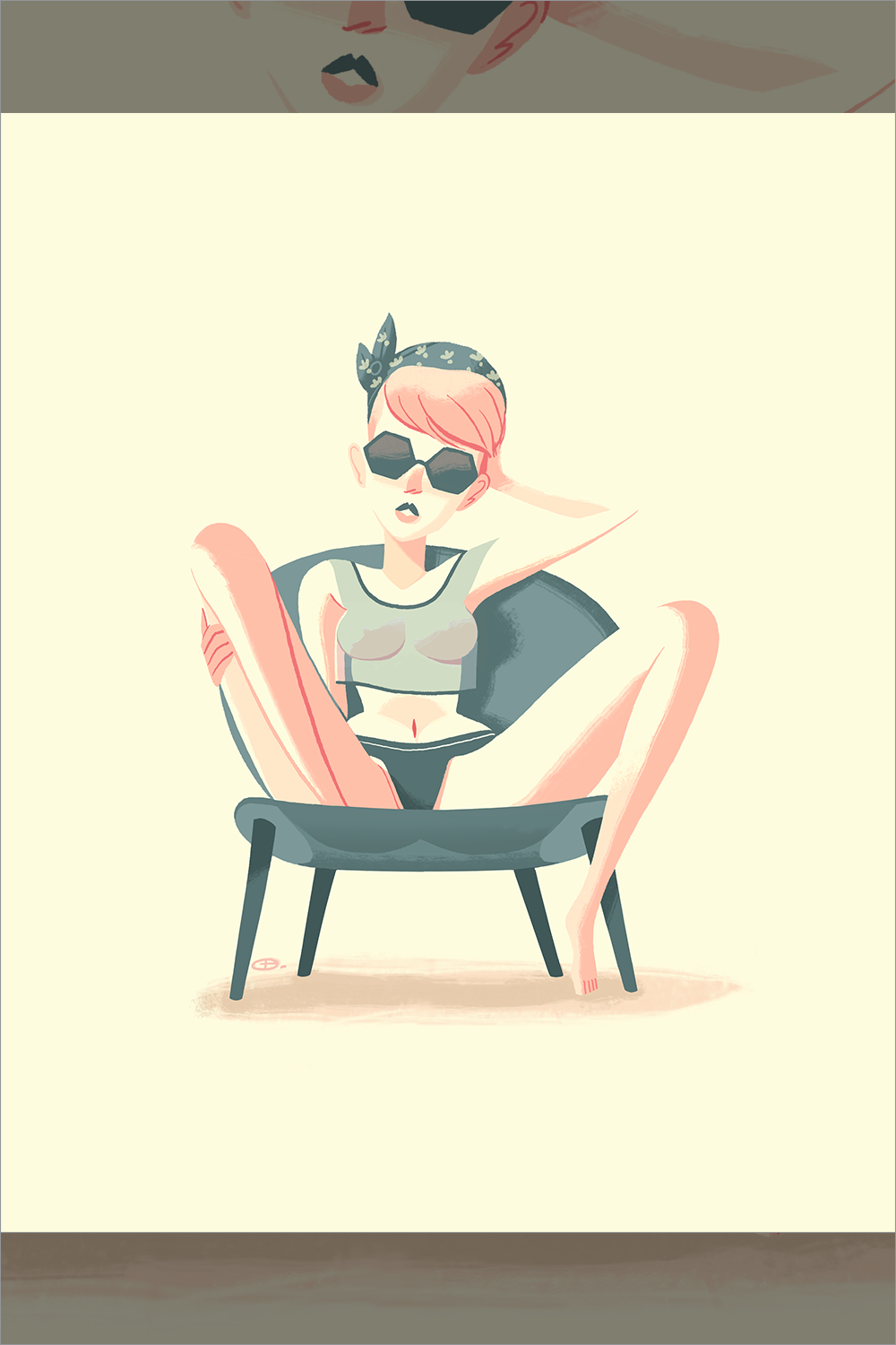 "Lady-like" by Glen Brogan - Hero Complex Gallery