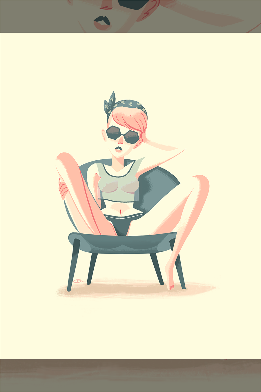 "Lady-like" by Glen Brogan - Hero Complex Gallery