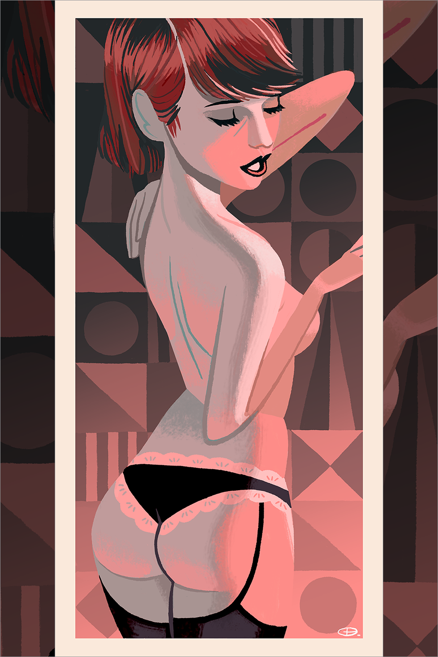 "Lavender Menace 2" by Glen Brogan - Hero Complex Gallery