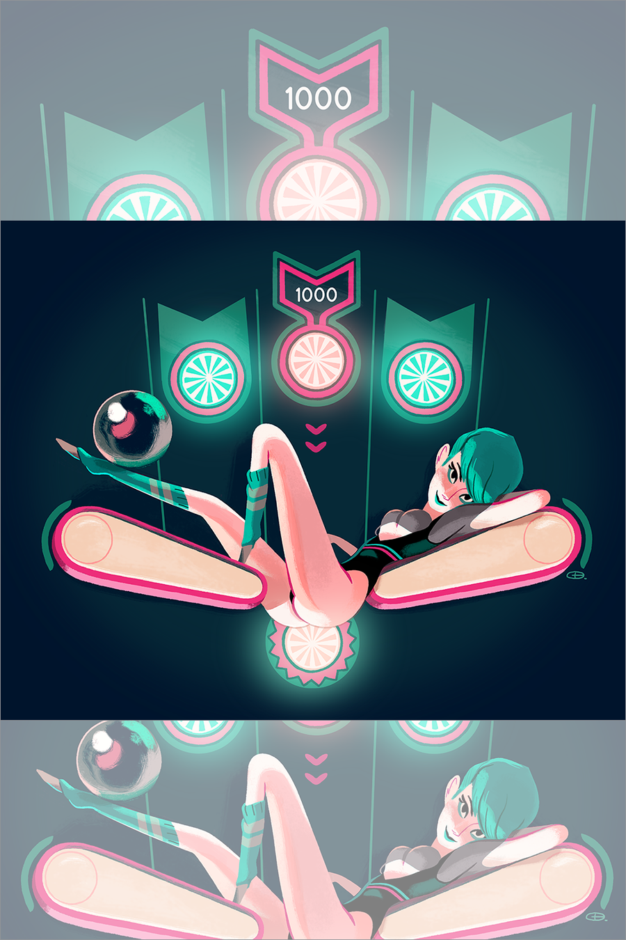 "Pinball" by Glen Brogan - Hero Complex Gallery