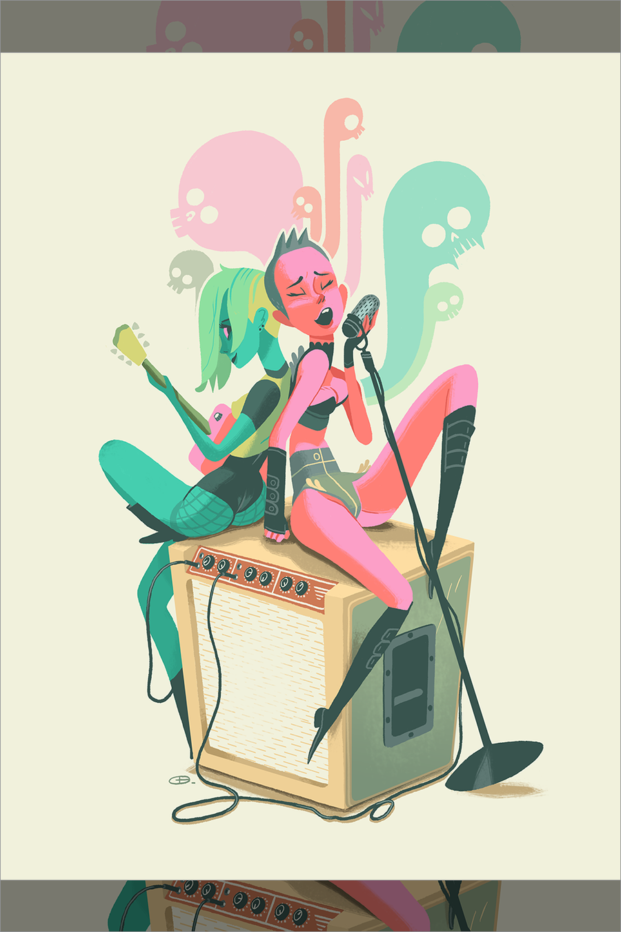 "Rock Band" by Glen Brogan - Hero Complex Gallery