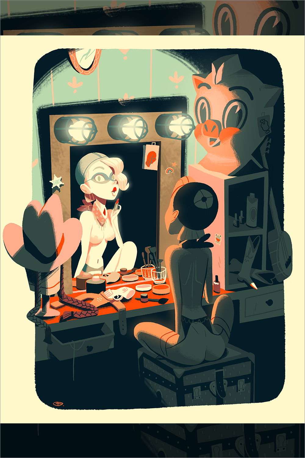 "Showgirl" by Glen Brogan - Hero Complex Gallery