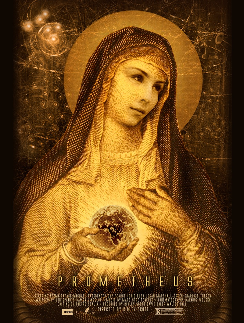 "Theotokos" by Scott Hopko $60.00 - Hero Complex Gallery
