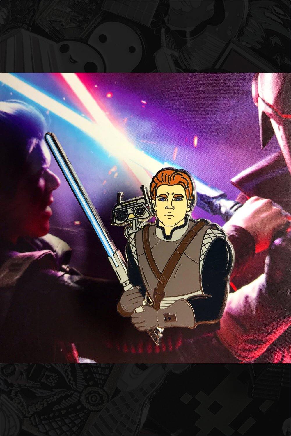 564. "Cal Kestis" Pin by Punch It Chewie Press - Hero Complex Gallery